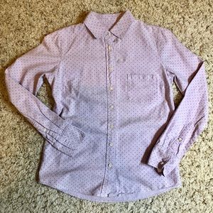 ⬇️$20 J.Crew boyfriend lavender blouse